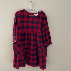 Buffalo Plaid Flannel Dress